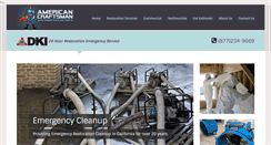Desktop Screenshot of americancraftsman.net